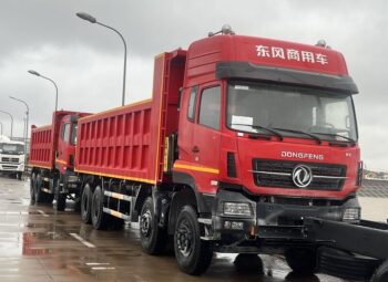 Отгрузили нашу новинку — строительный самосвал Dongfeng DFH 3310 A3