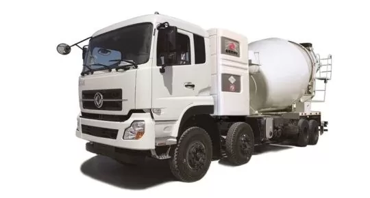 Четырехосный автомиксер CNG 12 куб.м