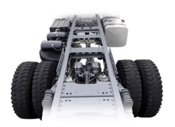 Огляд ходової частини китайських вантажівок Dongfeng Trucks