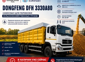Обзор модели Dongfeng DFH 3330A80: кратко о главном